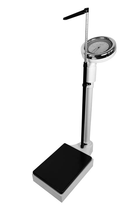 Weighing scale with height